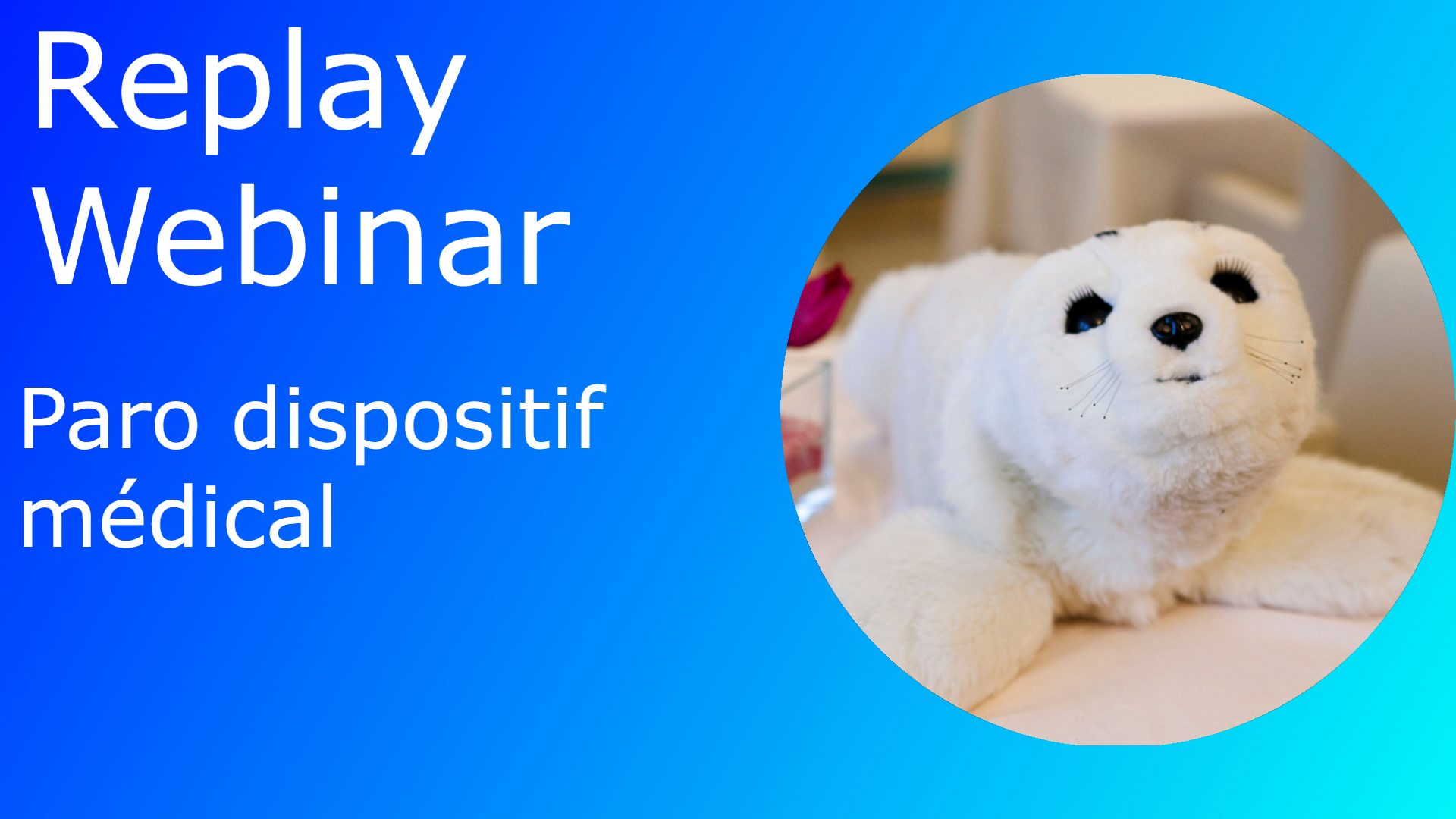 Replay Webinaire PARO dispositif médical